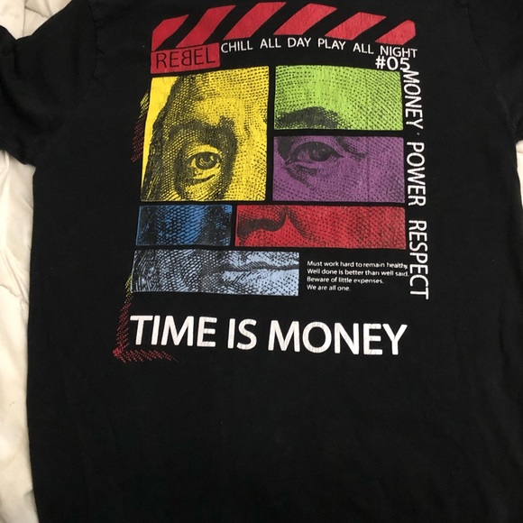 TIME IS MONEY SHIRT - Picture 3 of 7
